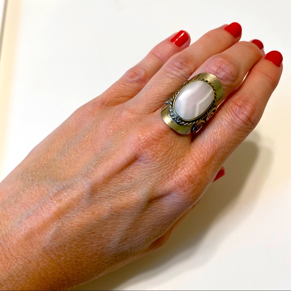 Silver Bohemian Ring